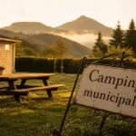 Camping municipal auvergne puy de dome : emplacement au Sancy