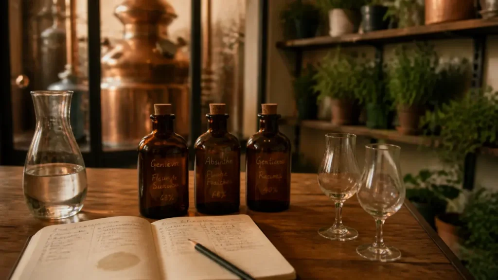 Distillerie des volcans d Auvergne : bouteilles et dégustation