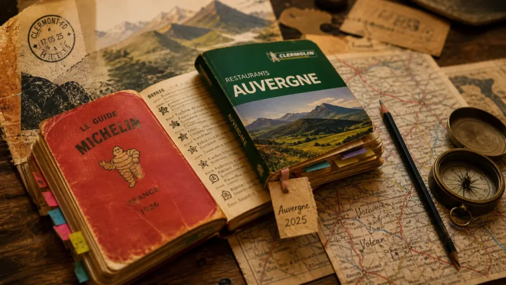 guide michelin auvergne rhone alpes : Guide Vert et Guide Michelin sur table, 2024-2025