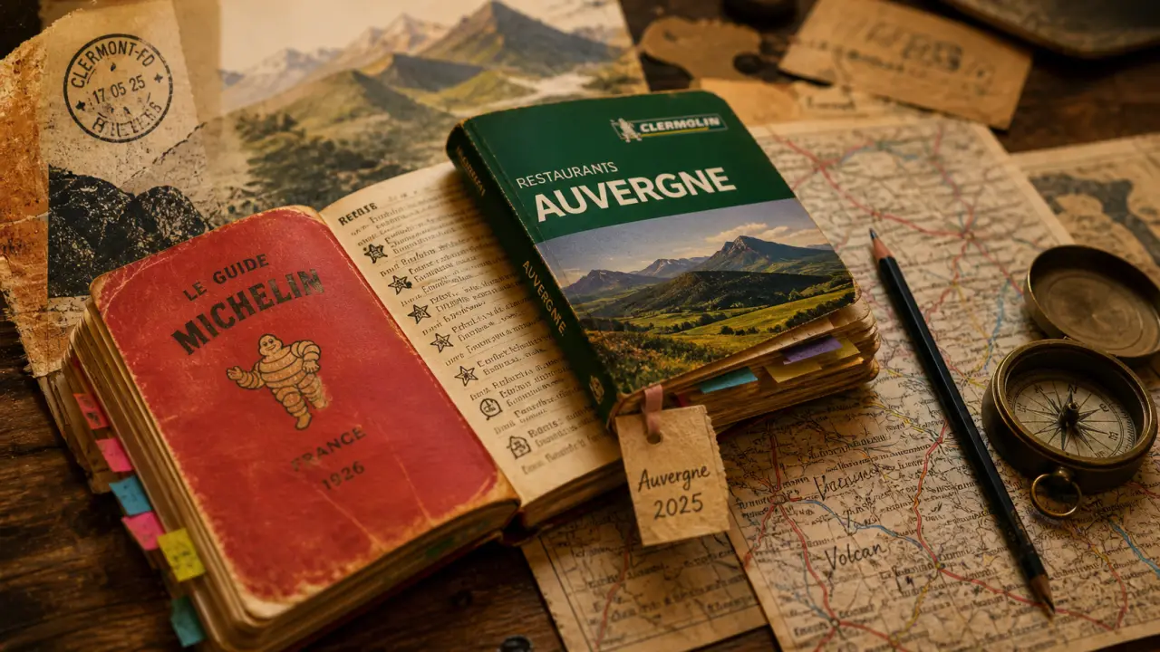 guide michelin auvergne rhone alpes : Guide Vert et Guide Michelin sur table, 2024-2025
