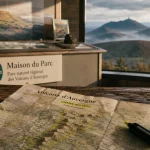 Maison du parc des volcans d auvergne : carte et accueil de la maison du parc