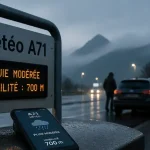 meteo aire des volcans d auvergne : pluie et visibilité sur l’aire A71