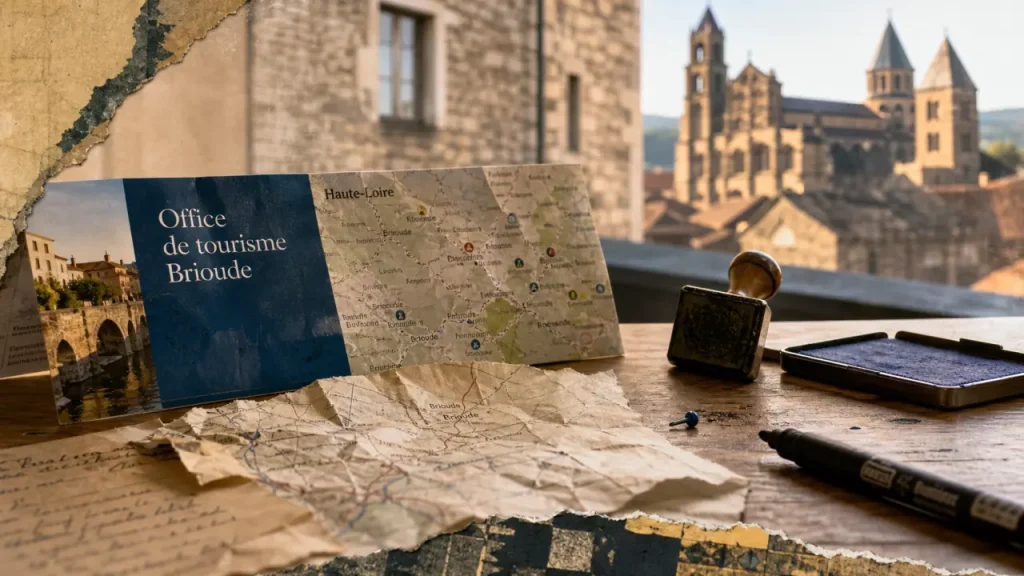 office de tourisme brioude sud auvergne : carte touristique, plan et photos