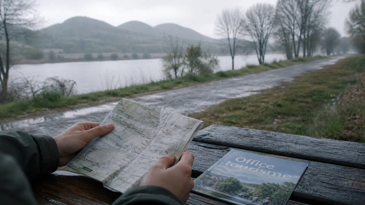 office tourisme cournon d auvergne au bord de l’Allier, plan visiteur