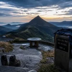 Puy Mary vu depuis le Pas de Peyrol, panorama volcanique