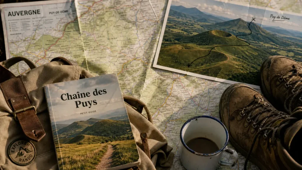 Que faire dans le Puy-de-Dôme : panorama des volcans, cratère du Puy de Dôme