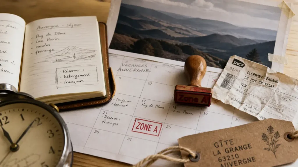 Vacances scolaires en Auvergne, zone A et calendrier scolaire
