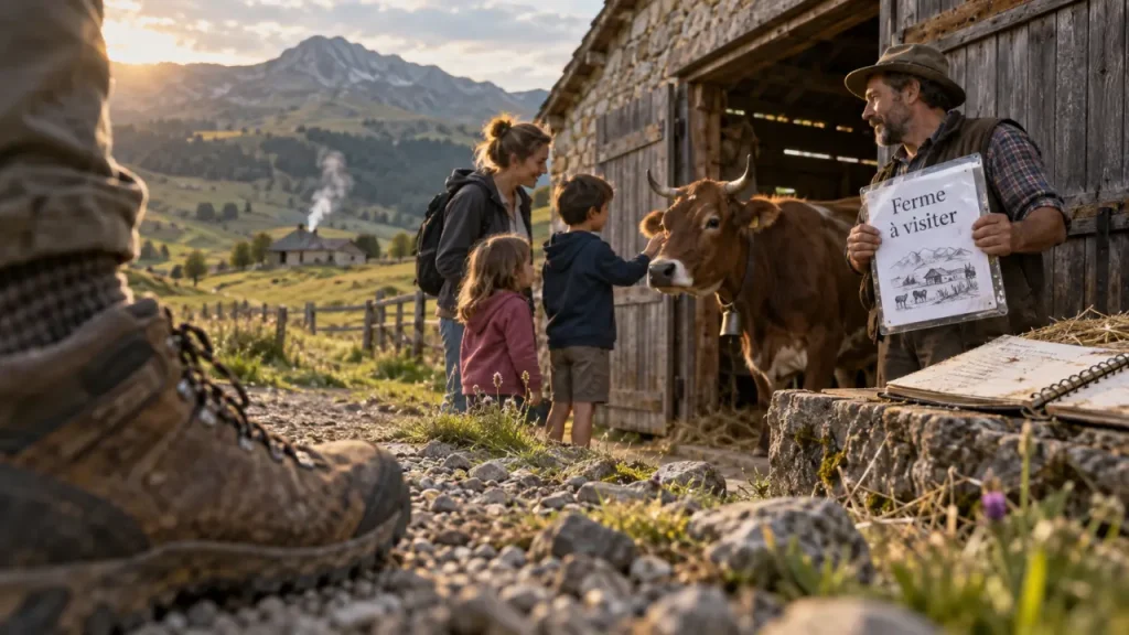 Ferme à visiter en Auvergne : animaux, fromages et goûters pour une journée au vert