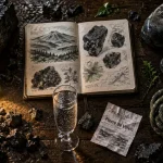 Grottes a visiter en auvergne : pierre de Volvic