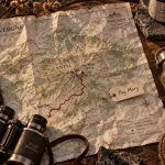 guide cantal auvergne : carte routière vers Puy Mary