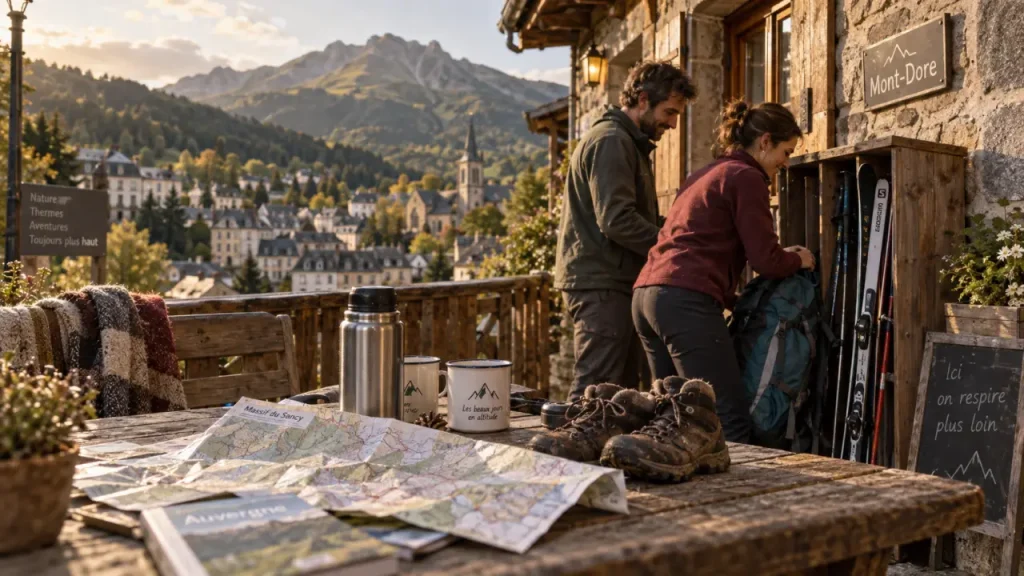 Hébergement mont dore auvergne sur place, près des sentiers et du Puy de Sancy