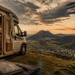 Que visiter en Auvergne en camping-car : camping-car près des volcans et villages de la Route des Puys