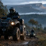 Randonnée quad auvergne : chemin autorisé près des volcans et plateaux