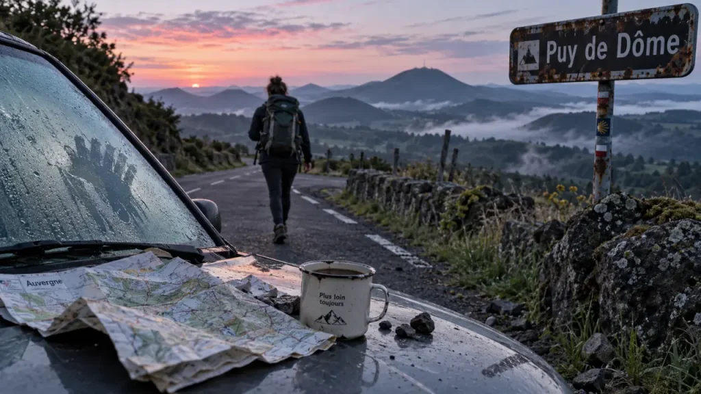 Visiter Auvergne 1 semaine : route vers le Puy de Dôme, Auvergne