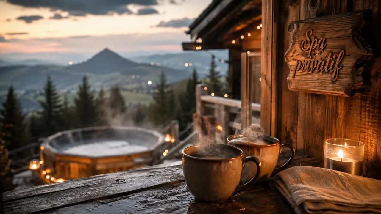 Week end amoureux auvergne spa : bain nordique aux volcans