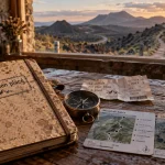 Week end en gite auvergne : carnet de voyage et boussole au gîte