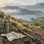 Randonnée familiale auvergne : sentier volcanique vers le lac Chambon