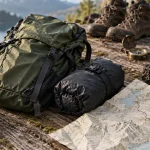 Randonnée itinérante auvergne : carte et sac pour volcans et plateaux