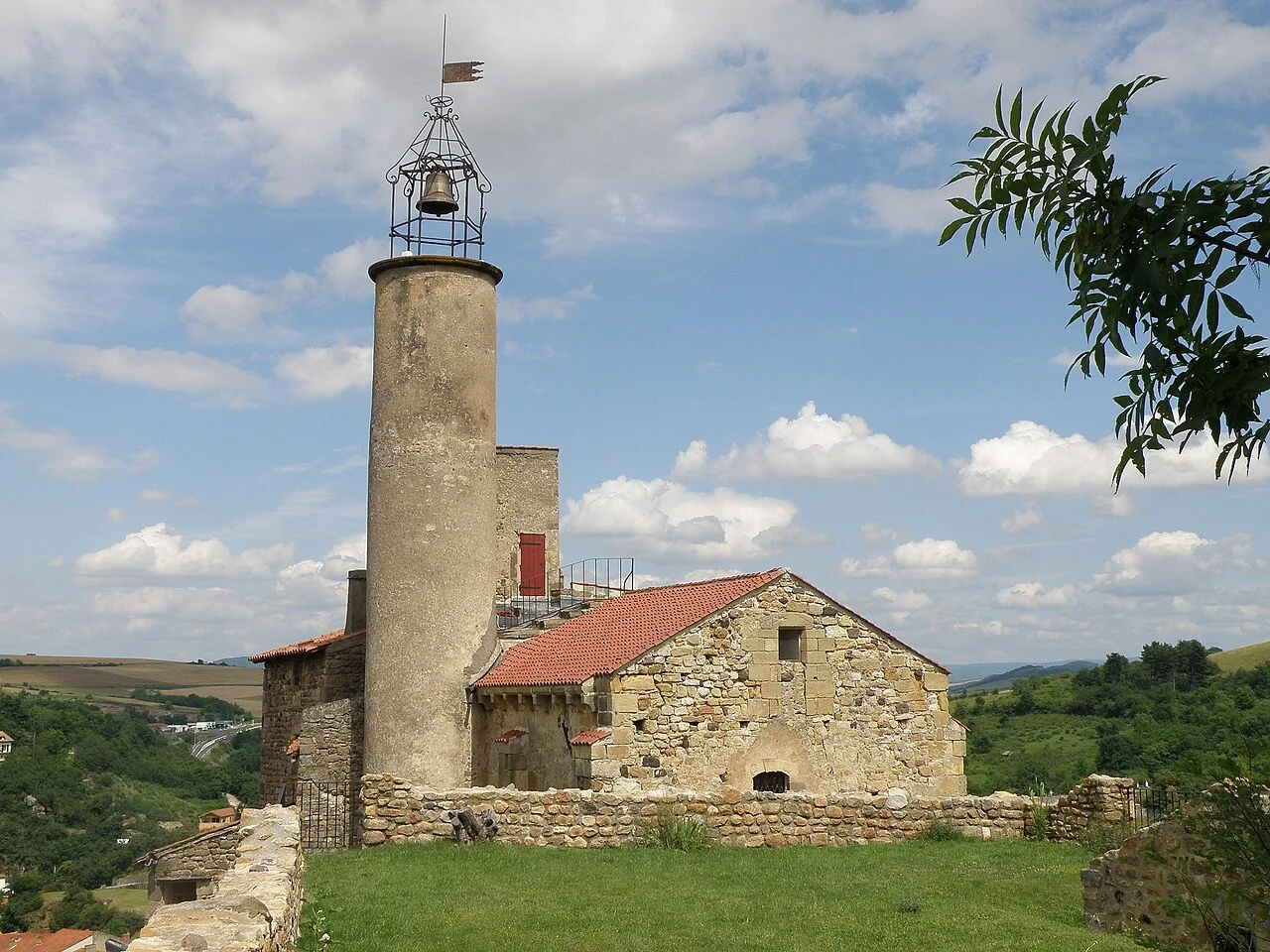 L’église Saint-Jean du Marchidial à Champeix